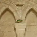 A stegosaurus on a capital, A Postcard From Peterborough, Cambridgeshire - 29th May 2026