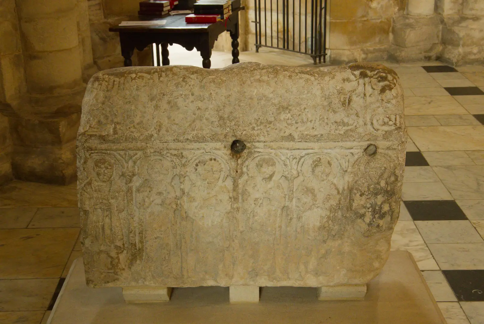 The 8th century Hedda stone, from A Postcard From Peterborough, Cambridgeshire - 29th May 2026