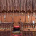 The intricate carving of the choir, A Postcard From Peterborough, Cambridgeshire - 29th May 2026