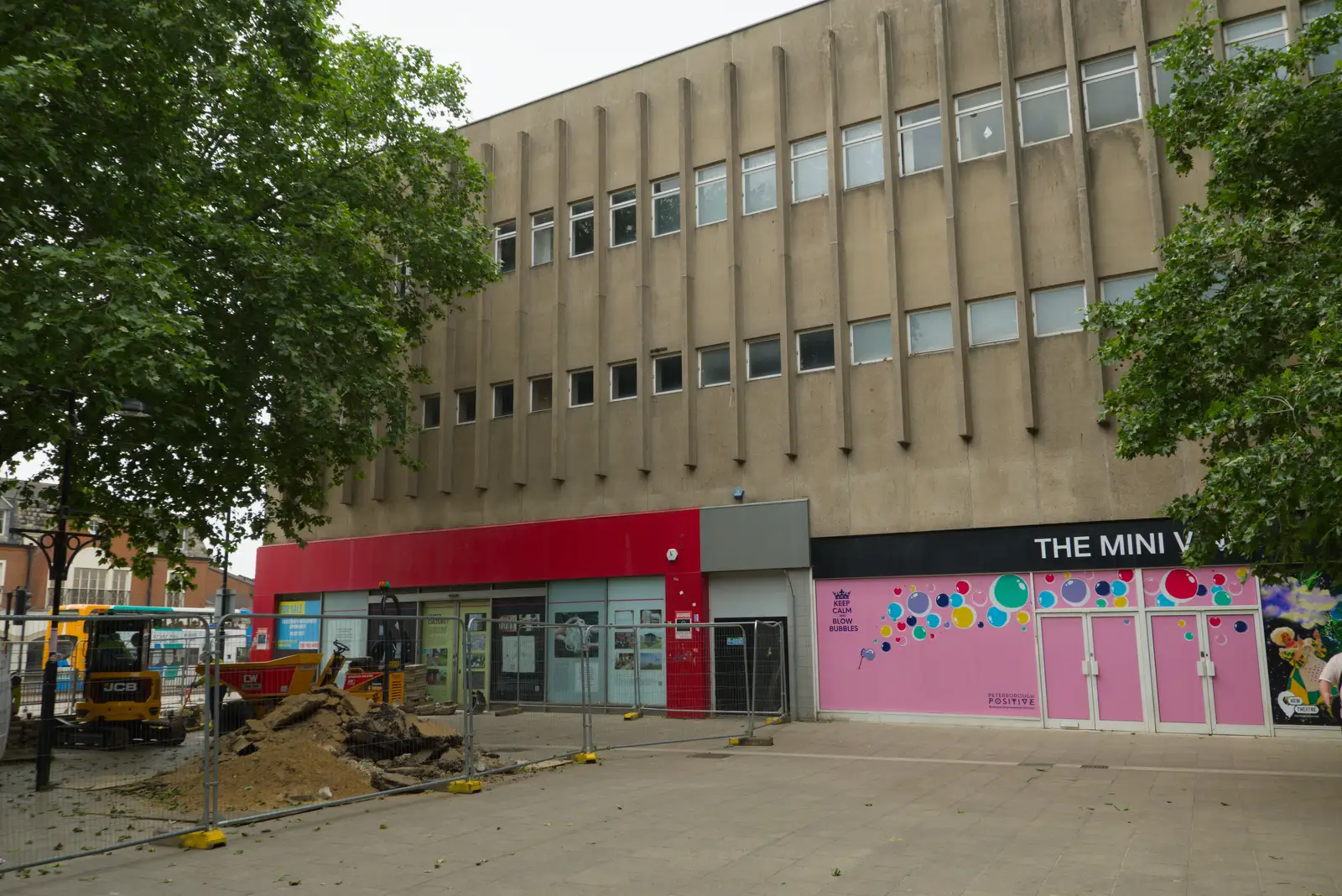 A concrete relic of the 1960s, from A Postcard From Peterborough, Cambridgeshire - 29th May 2026