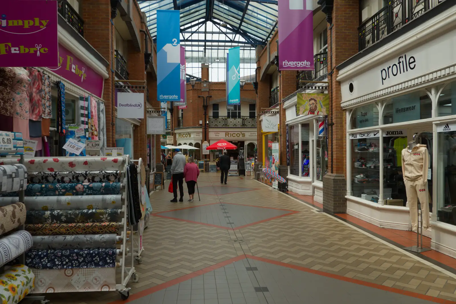 The 80s-ness of Rivergate Shopping Centre, from A Postcard From Peterborough, Cambridgeshire - 29th May 2026
