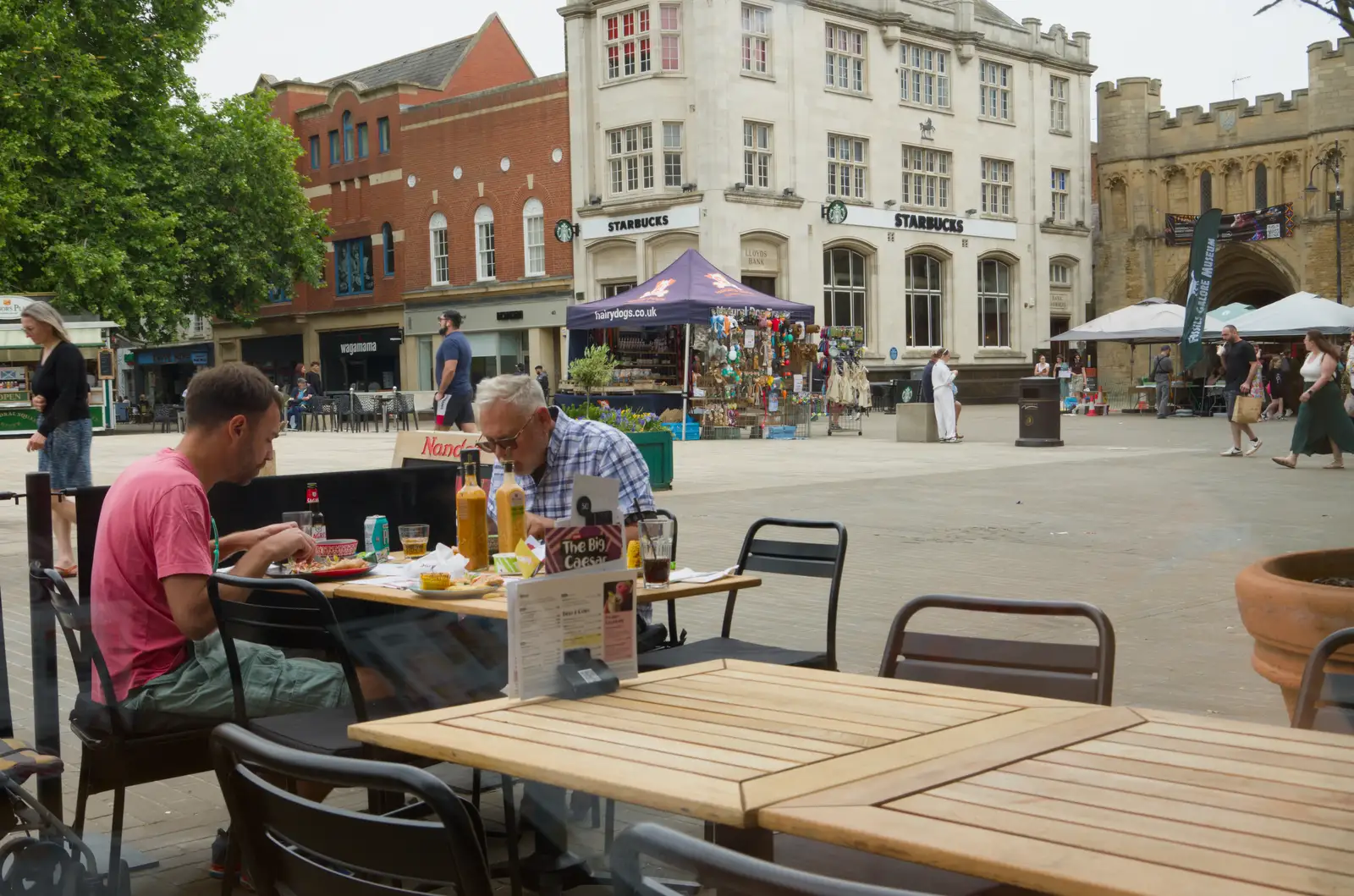 A view from Nando's, from A Postcard From Peterborough, Cambridgeshire - 29th May 2026