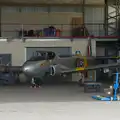 There's a Provost trainer in a hangar, Flying to Cherbourg on a C-47 Dakota, Normandy, France - 1st June 2026