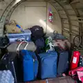 The luggage 'hold', Flying to Cherbourg on a C-47 Dakota, Normandy, France - 1st June 2026