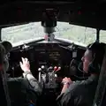 A view of the flight deck, Flying to Cherbourg on a C-47 Dakota, Normandy, France - 1st June 2026