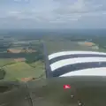 West Sussex and the wing of a C-47 Dakota, Flying to Cherbourg on a C-47 Dakota, Normandy, France - 1st June 2026