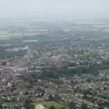 Chichester from the air, Flying to Cherbourg on a C-47 Dakota, Normandy, France - 1st June 2026