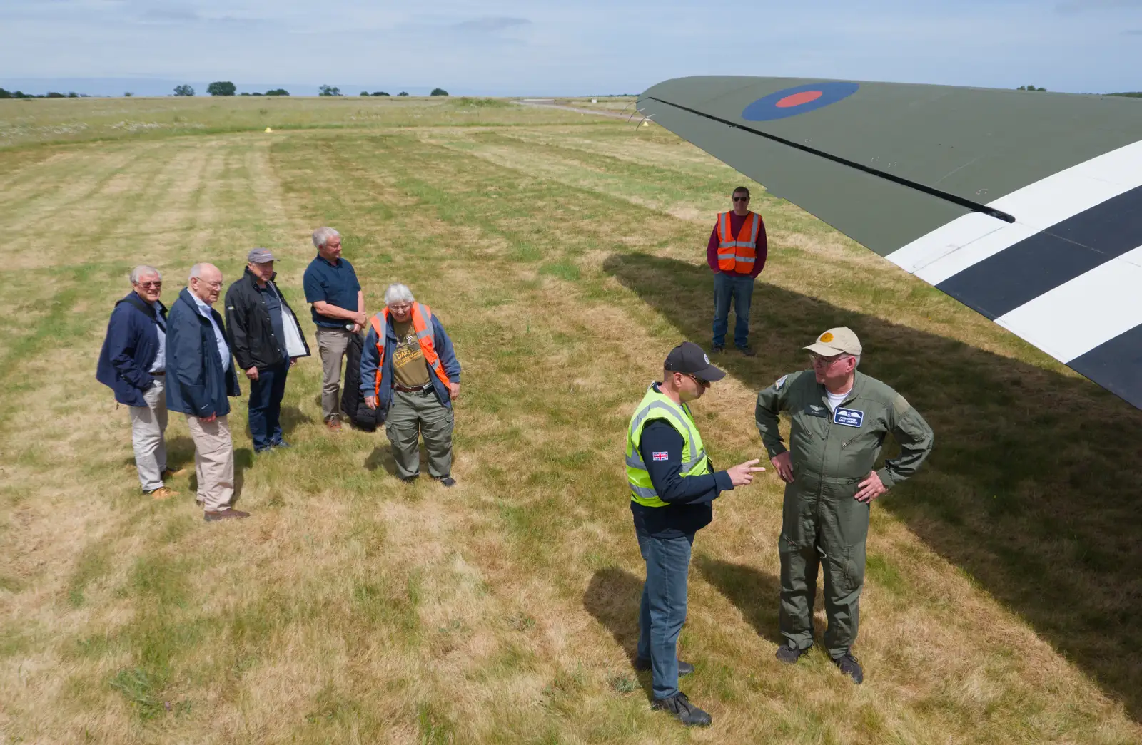 We're on the ground at Cherbourg Airport, from Flying to Cherbourg on a C-47 Dakota, Normandy, France - 1st June 2026
