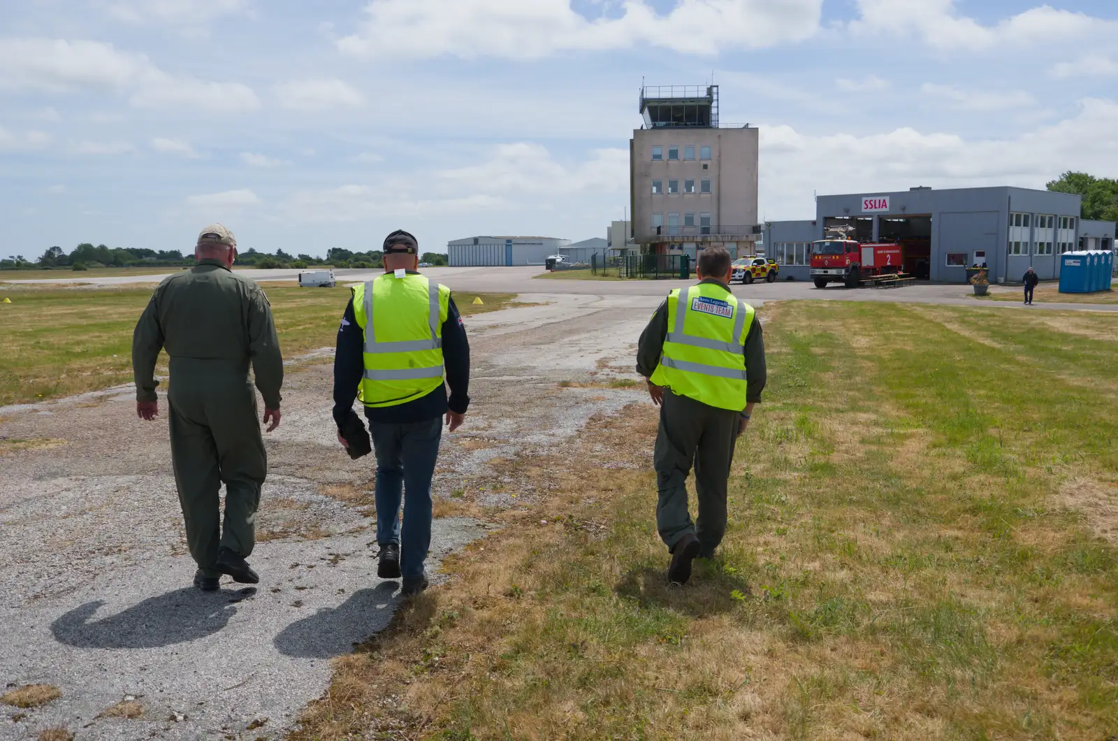 We amble over to immigration and customs, from Flying to Cherbourg on a C-47 Dakota, Normandy, France - 1st June 2026