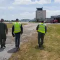 We amble over to immigration and customs, Flying to Cherbourg on a C-47 Dakota, Normandy, France - 1st June 2026