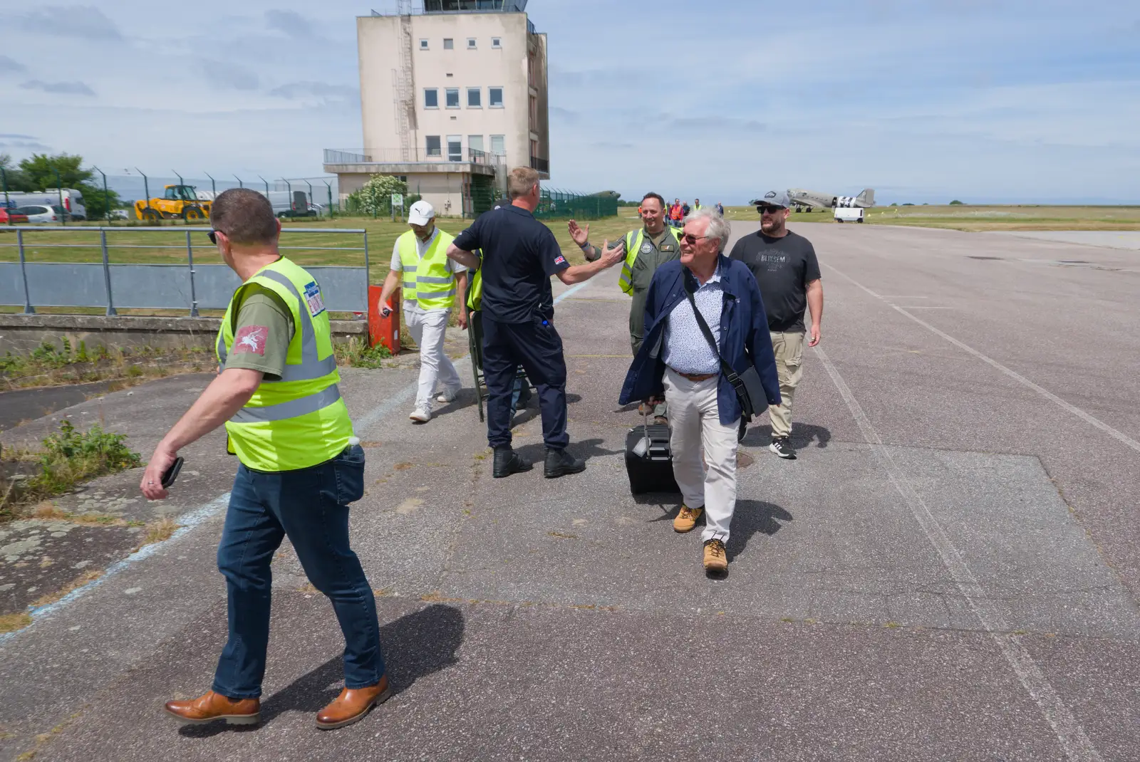 At Cherbourg Airport, from Flying to Cherbourg on a C-47 Dakota, Normandy, France - 1st June 2026