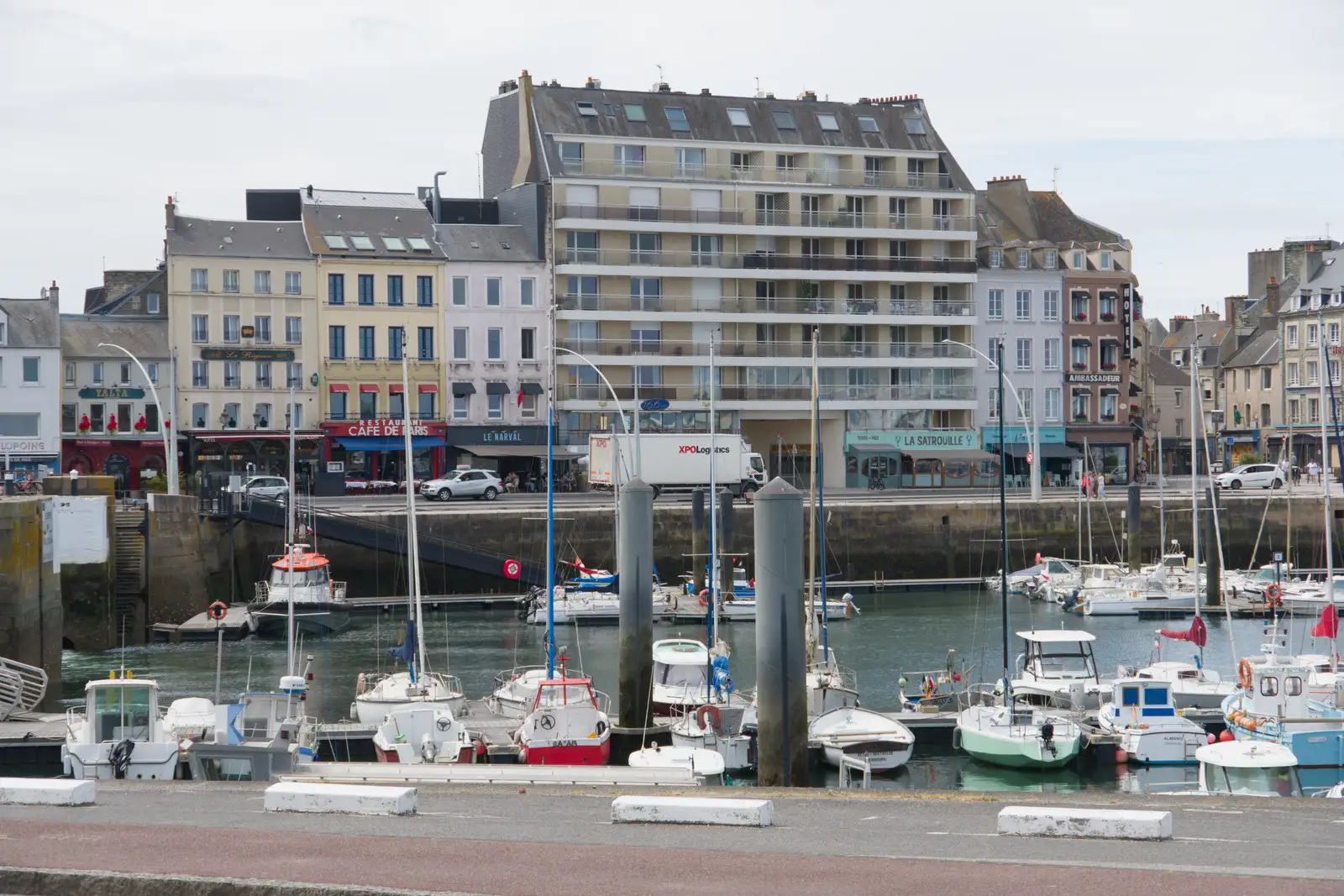 A first sight of Cherbourg proper, from Flying to Cherbourg on a C-47 Dakota, Normandy, France - 1st June 2026