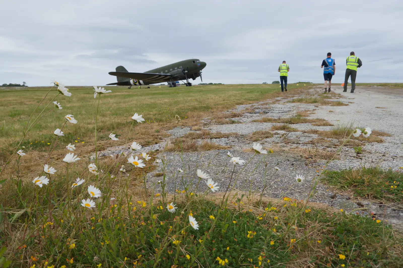 We walk back to Pegasus, from Flying to Cherbourg on a C-47 Dakota, Normandy, France - 1st June 2026