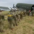 The paratroopers line up, Flying to Cherbourg on a C-47 Dakota, Normandy, France - 1st June 2026