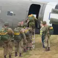 Clives counts the parachutists onto the plane, Flying to Cherbourg on a C-47 Dakota, Normandy, France - 1st June 2026