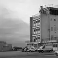 The brutalist 1960s concrete of the control tower, Flying to Cherbourg on a C-47 Dakota, Normandy, France - 1st June 2026