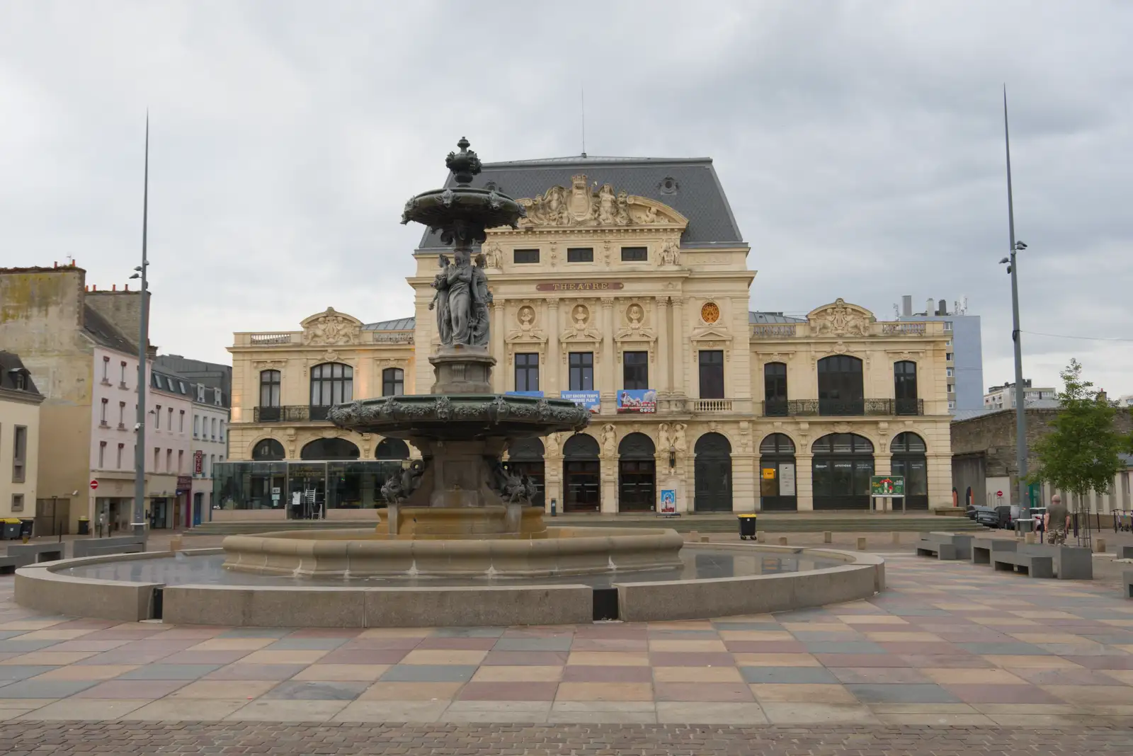 The fontaine Mouchel, from Flying to Cherbourg on a C-47 Dakota, Normandy, France - 1st June 2026