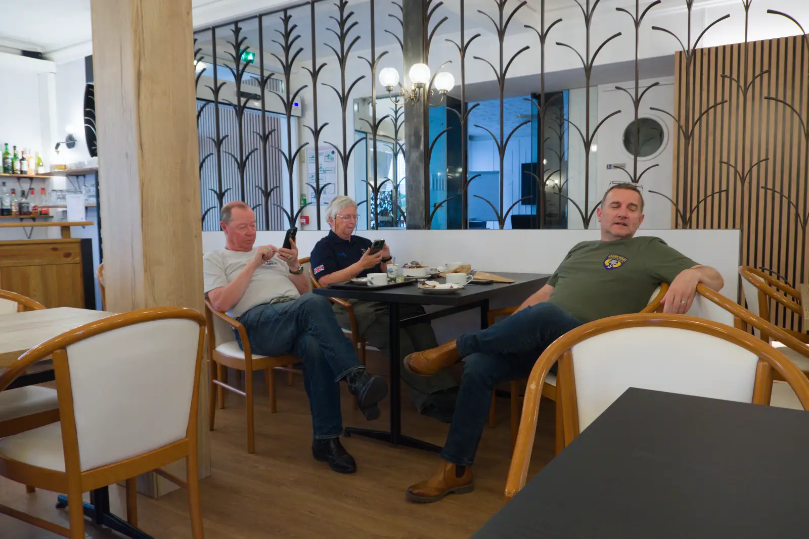 It's time for breakfast in the Hotel du Louvre, from Pegasus Bridge, the British Memorial and Arromaches, Normandy - 2nd June 2026