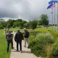 We head off to look at the memorials, Pegasus Bridge, the British Memorial and Arromaches, Normandy - 2nd June 2026