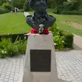 The memorial to Major John Howard, Pegasus Bridge, the British Memorial and Arromaches, Normandy - 2nd June 2026