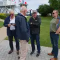 Milling around near Pegasus Bridge, Pegasus Bridge, the British Memorial and Arromaches, Normandy - 2nd June 2026