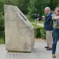 Clive gets a photo, Pegasus Bridge, the British Memorial and Arromaches, Normandy - 2nd June 2026
