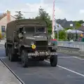 A six-by-six rumbles over the bridge at Bénouville, Pegasus Bridge, the British Memorial and Arromaches, Normandy - 2nd June 2026