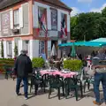 We stop for lunch at the Pegasus Bridge café, Pegasus Bridge, the British Memorial and Arromaches, Normandy - 2nd June 2026