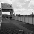 People on Pegasus Bridge, Pegasus Bridge, the British Memorial and Arromaches, Normandy - 2nd June 2026