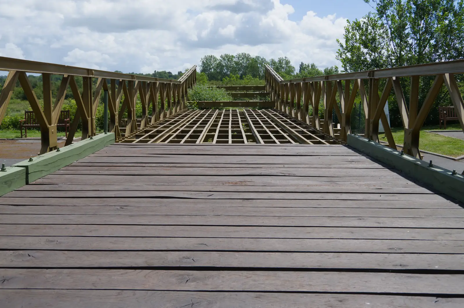 A Bailey Bridge at the Pegasus Museum, from Pegasus Bridge, the British Memorial and Arromaches, Normandy - 2nd June 2026