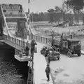A photo of the original bridge after its capture, Pegasus Bridge, the British Memorial and Arromaches, Normandy - 2nd June 2026