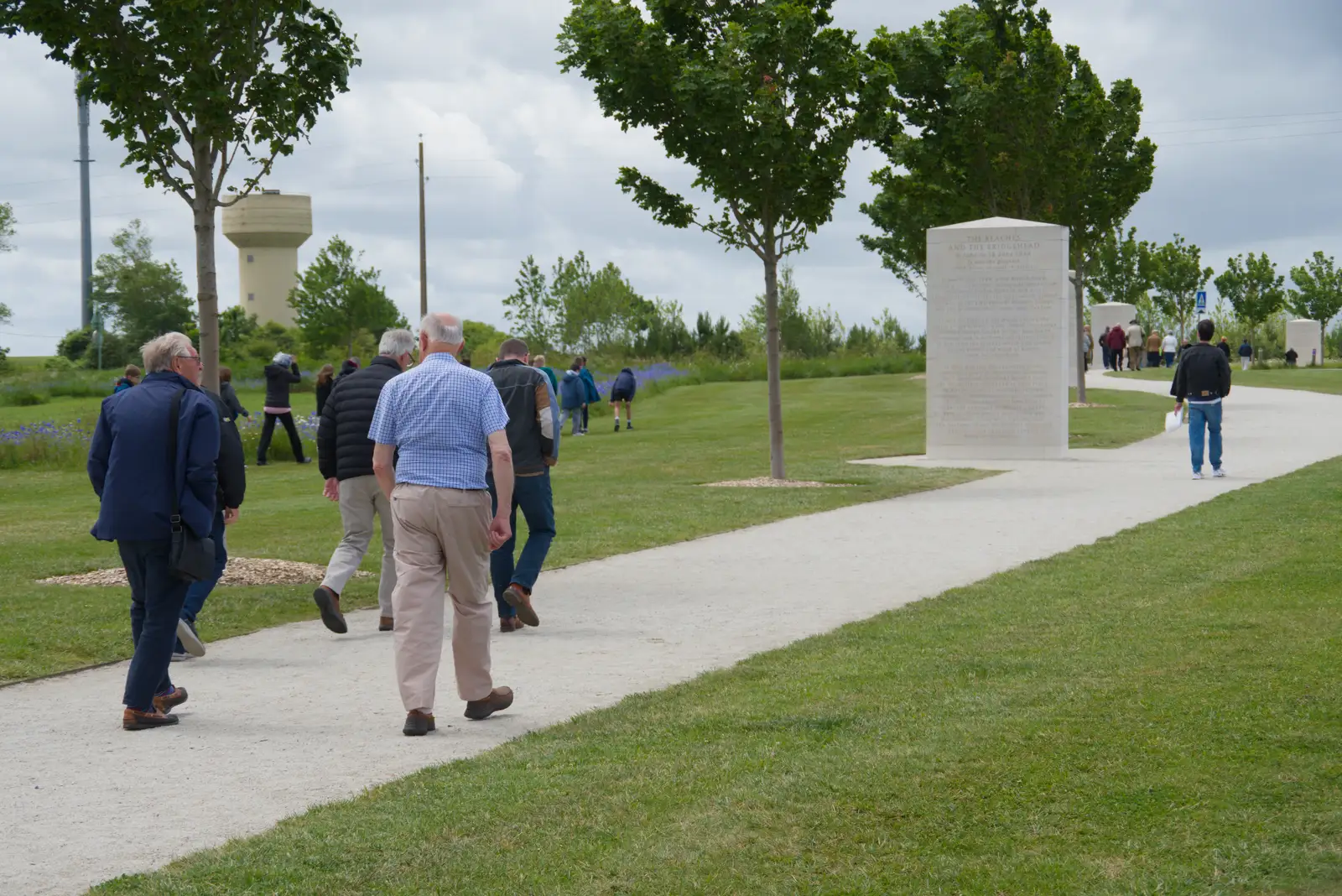 We visit the British Memorial behind Gold beach, from Pegasus Bridge, the British Memorial and Arromaches, Normandy - 2nd June 2026