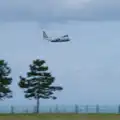 A C-130 Hercules buzzes the beach, Pegasus Bridge, the British Memorial and Arromaches, Normandy - 2nd June 2026