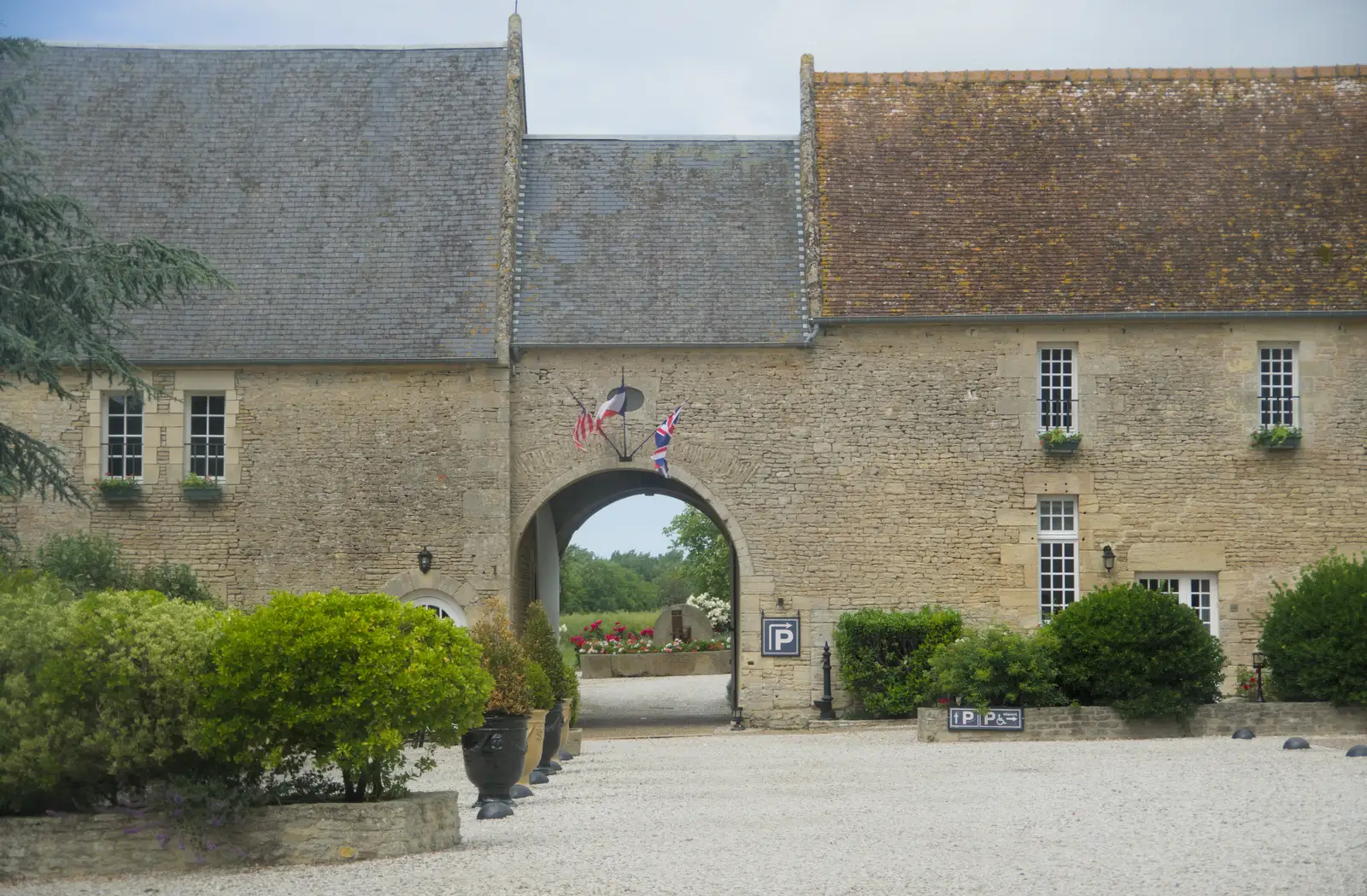A fancy French Gite up the road, from Pegasus Bridge, the British Memorial and Arromaches, Normandy - 2nd June 2026