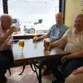 We stop for a beer in a nearby café, Pegasus Bridge, the British Memorial and Arromaches, Normandy - 2nd June 2026