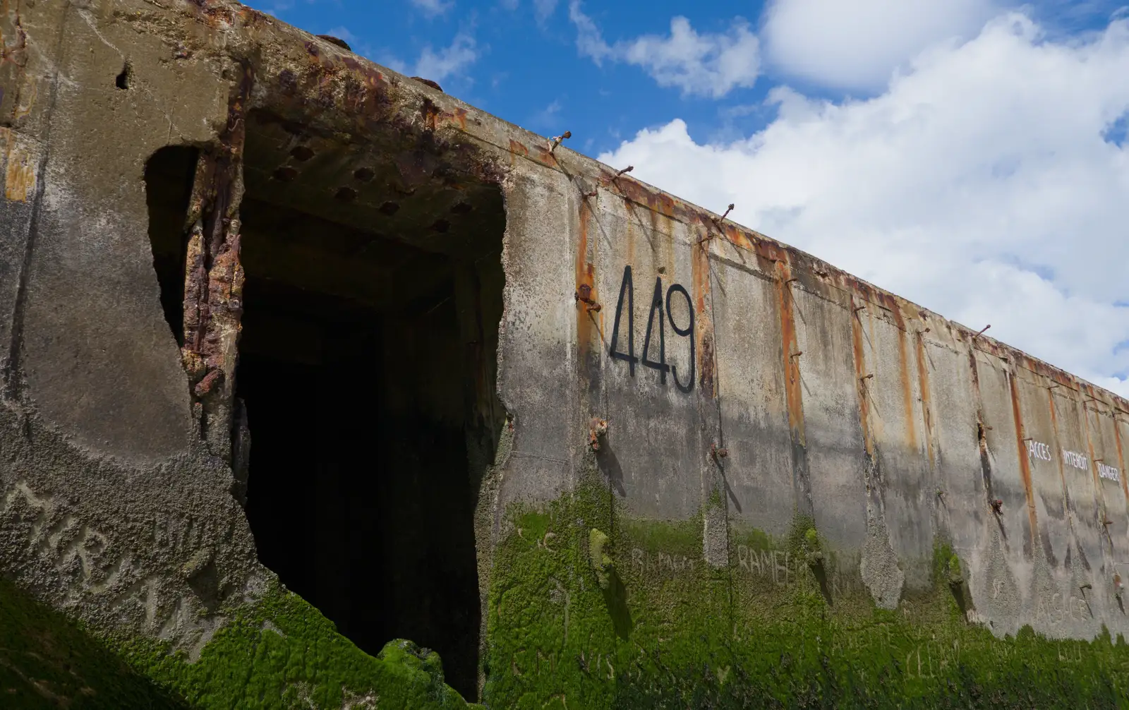 Close up to Section 449, from Pegasus Bridge, the British Memorial and Arromaches, Normandy - 2nd June 2026