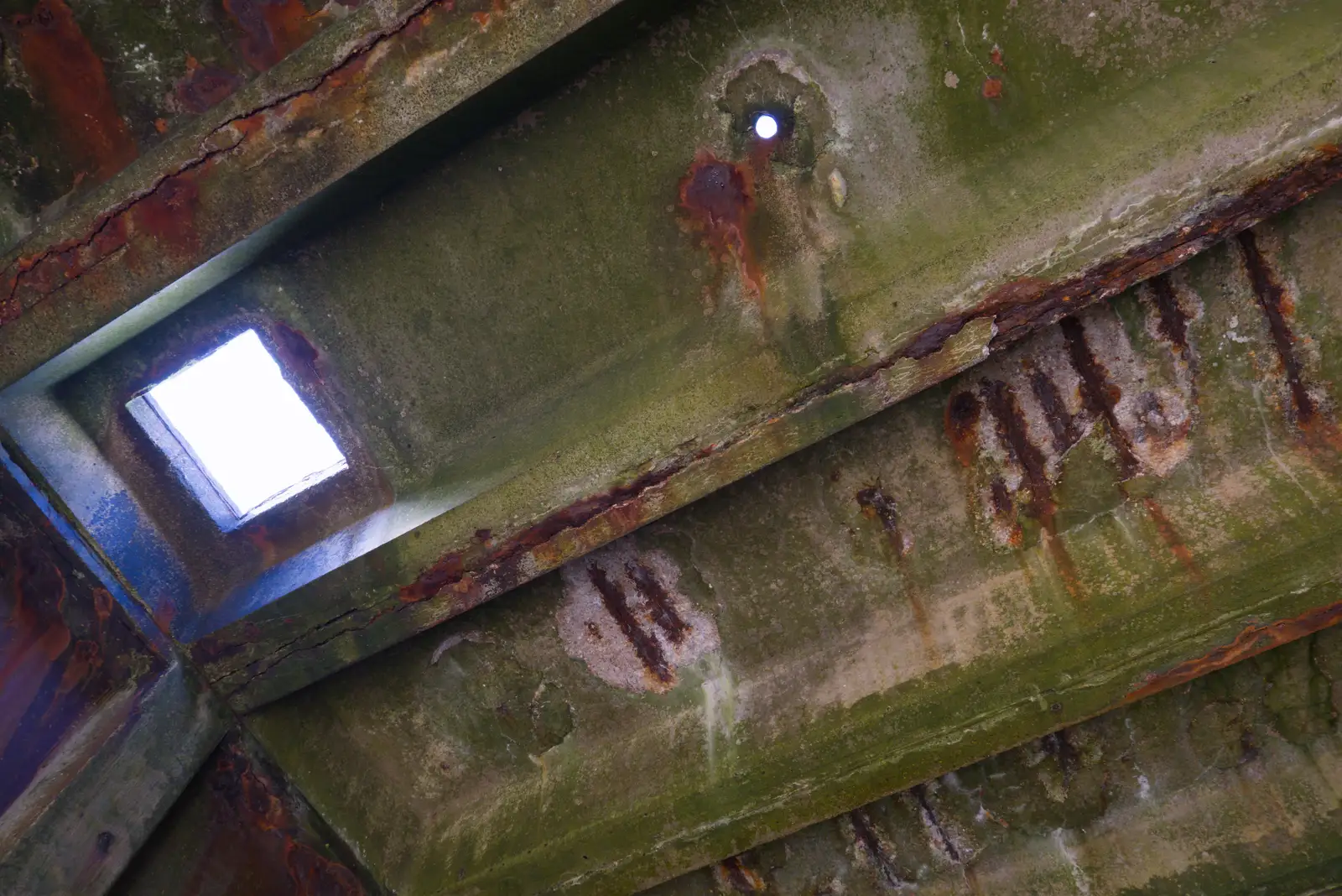 Rust and green, from Pegasus Bridge, the British Memorial and Arromaches, Normandy - 2nd June 2026