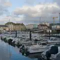 A view of the marina by Quai de Caligny, Pegasus Bridge, the British Memorial and Arromaches, Normandy - 2nd June 2026