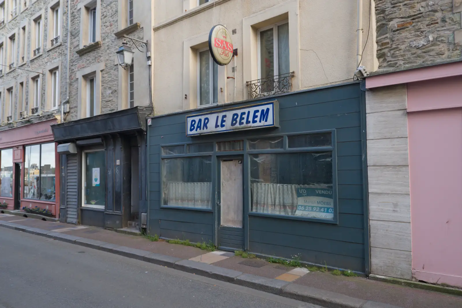 A derelict bar - Bar le Belem, from Pegasus Bridge, the British Memorial and Arromaches, Normandy - 2nd June 2026