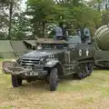 An unusually-coloured half-track, Sainte-Mère-Élgise and Saint-Côme-du-Mont, Normandy, France - 3rd June 2026