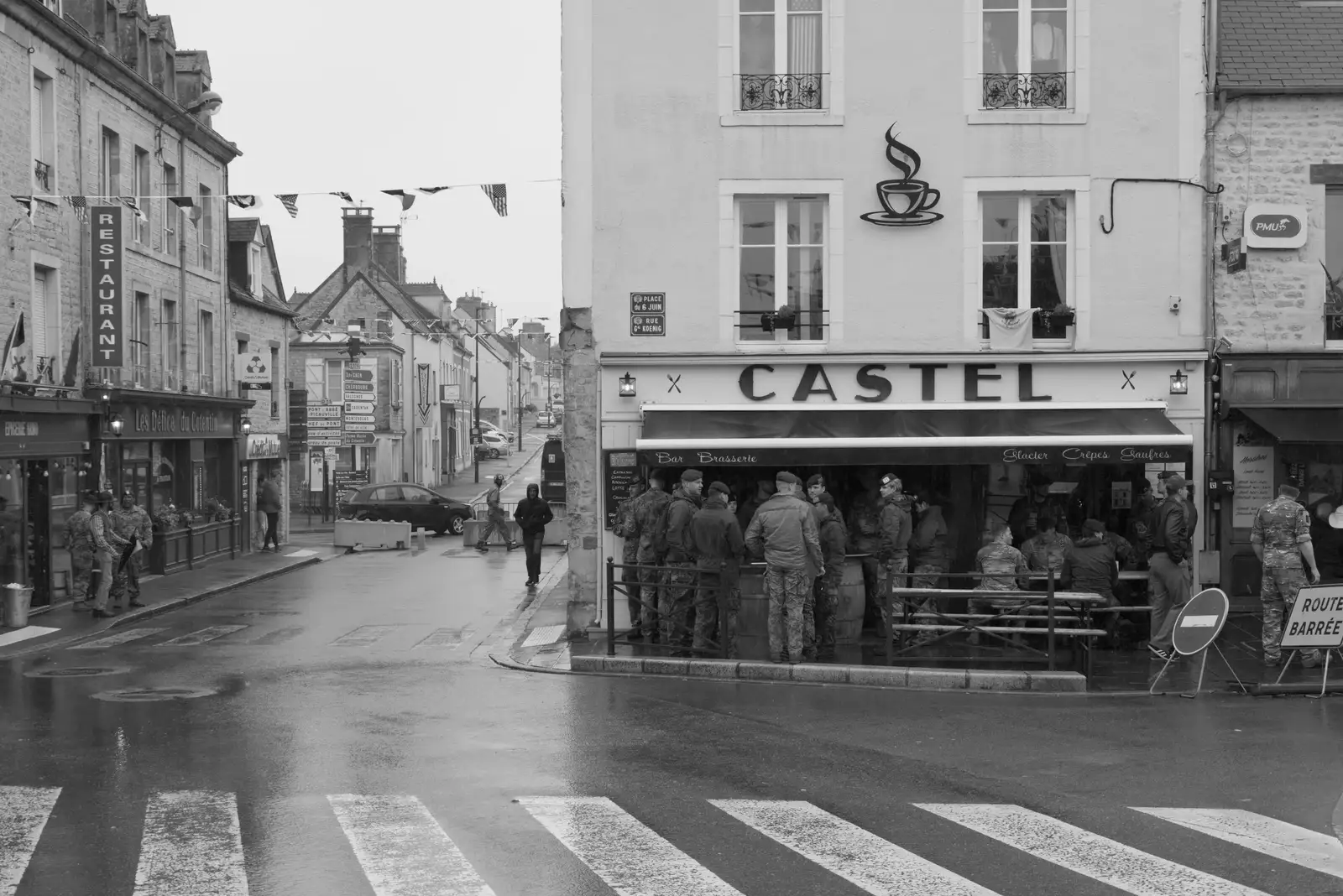 It could almost be the 1940s again, from Sainte-Mère-Élgise and Saint-Côme-du-Mont, Normandy, France - 3rd June 2026