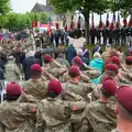 Active US servicepeople take a salute, Sainte-Mère-Élgise and Saint-Côme-du-Mont, Normandy, France - 3rd June 2026