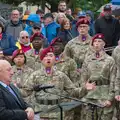 The 82nd Airborne bizarrely start singing, Sainte-Mère-Élgise and Saint-Côme-du-Mont, Normandy, France - 3rd June 2026