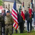 Various flag bearers, Sainte-Mère-Élgise and Saint-Côme-du-Mont, Normandy, France - 3rd June 2026