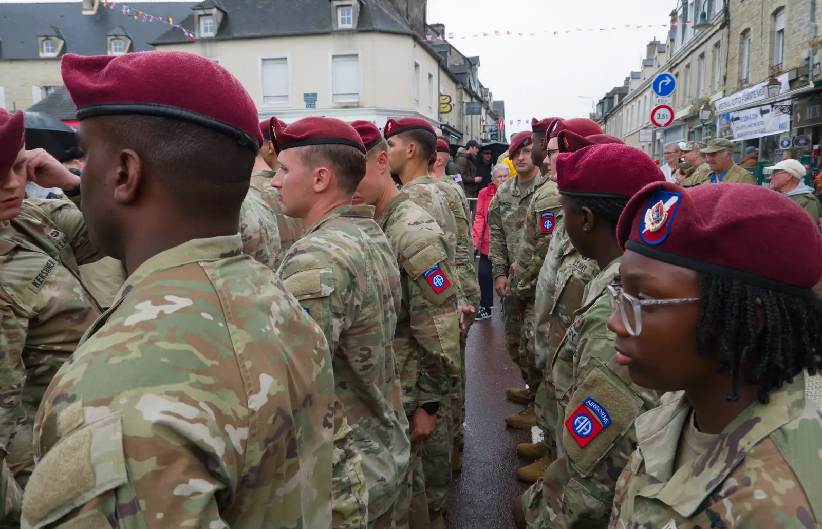 Rows of the 92nd Airborne, from Sainte-Mère-Élgise and Saint-Côme-du-Mont, Normandy, France - 3rd June 2026