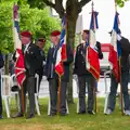 The flag bearers hang around, Sainte-Mère-Élgise and Saint-Côme-du-Mont, Normandy, France - 3rd June 2026