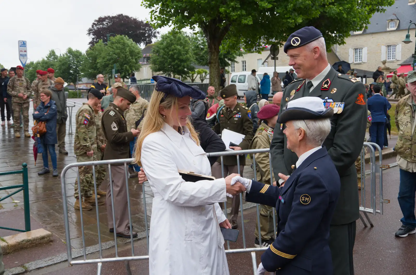 General Lee Marvin meets and greets, from Sainte-Mère-Élgise and Saint-Côme-du-Mont, Normandy, France - 3rd June 2026