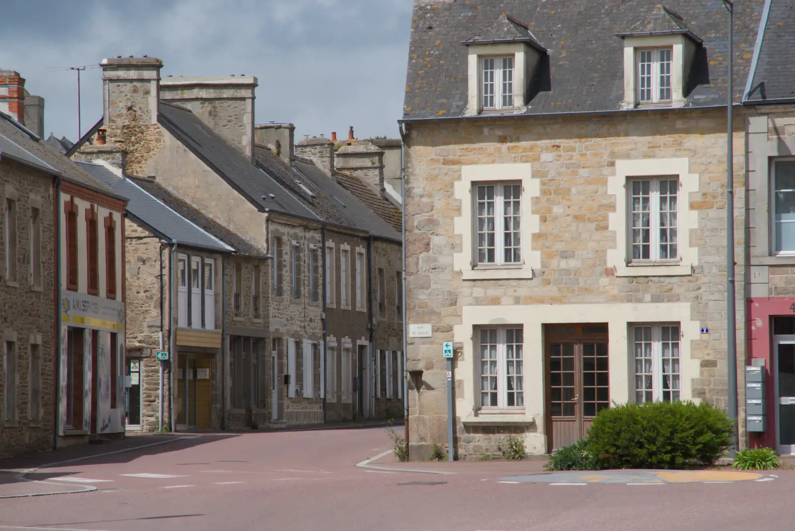 The town of Quettehou in Normandy, from Quettehou, Sainte-Marie-du-Mont and the D-Day Museum, Utah Beach - 4th June 2026