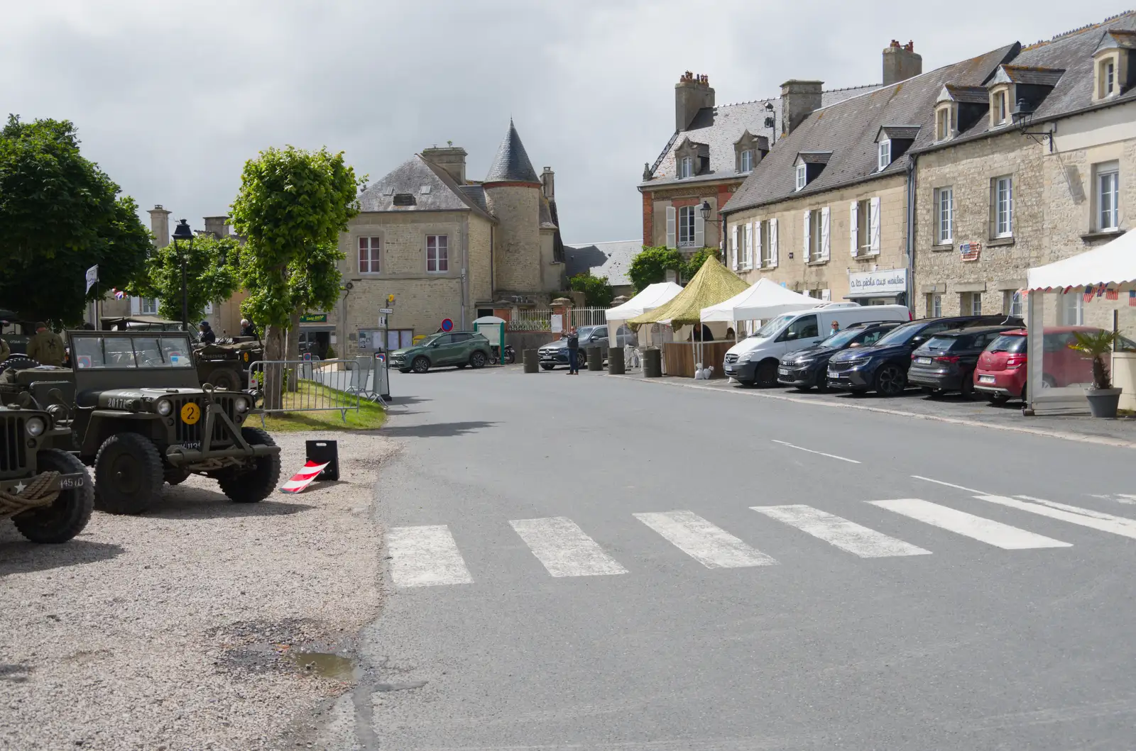 Sainte-Marie-du-Mont, in Normandy, from Quettehou, Sainte-Marie-du-Mont and the D-Day Museum, Utah Beach - 4th June 2026