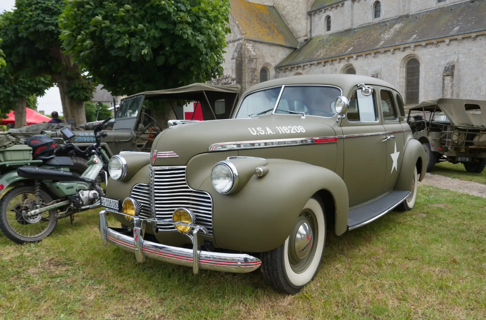Another very nice US staff car, from Quettehou, Sainte-Marie-du-Mont and the D-Day Museum, Utah Beach - 4th June 2026